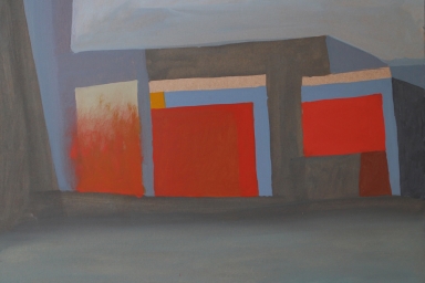 Memory Management Facility, Oil on Panel, 2015